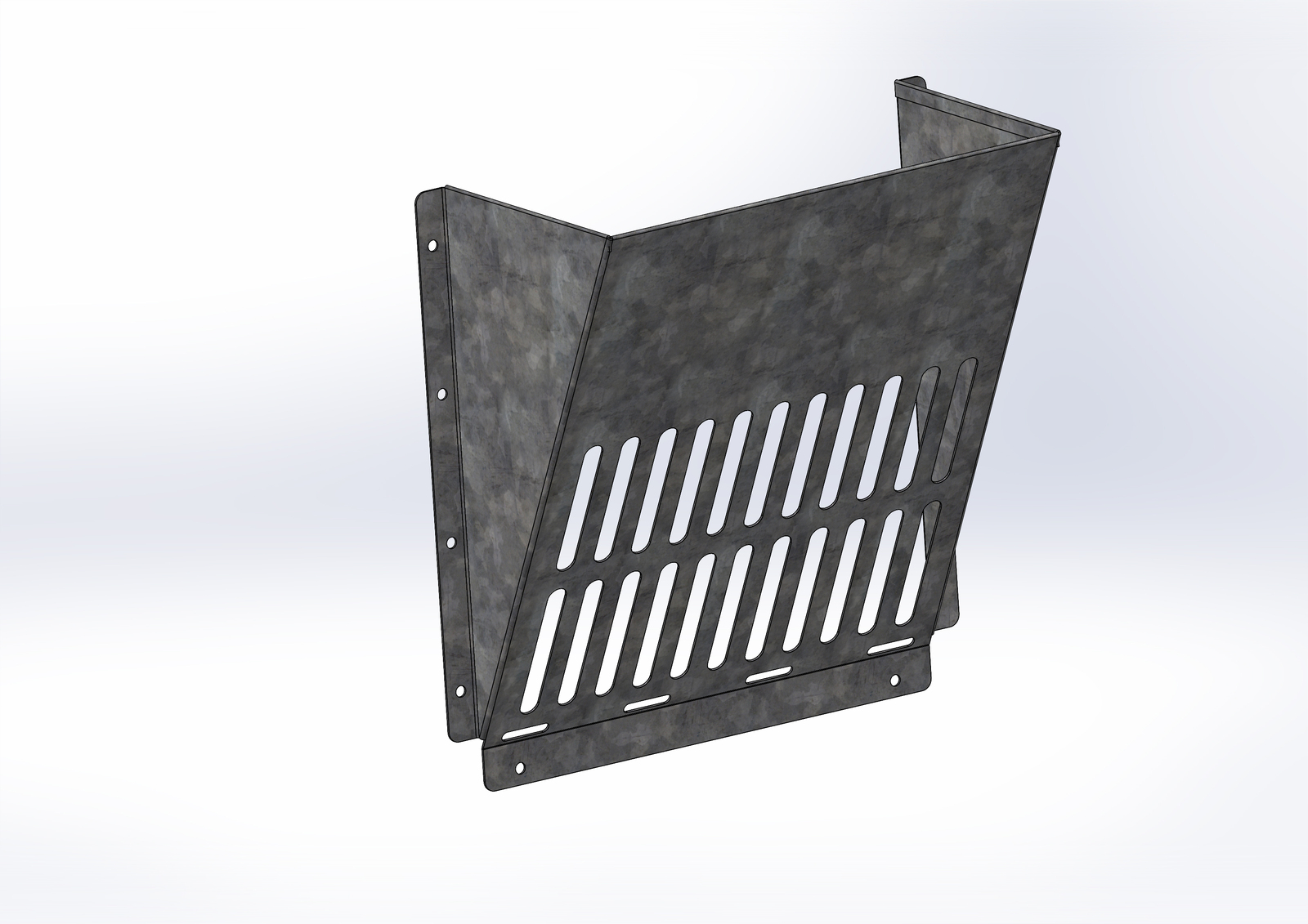 Hay Rack F/Finishers - concrete wall